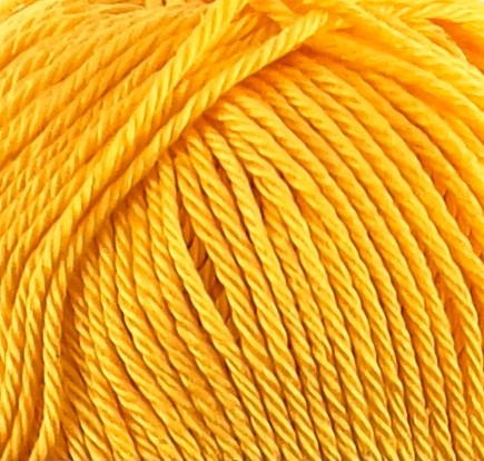 Fiocco Baumwollgarn Dunkelgelb 7228